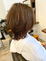 マリアバイアフロート(Maria by AFLOAT)&nbsp;#そえたのウルフ#9白髪を馴染ませるハイライトくびれミディ