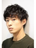セミウエットクラウドマッシュビジカジマット無造作ショート
