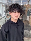 メンズソフトツイストスパイラルパーマ