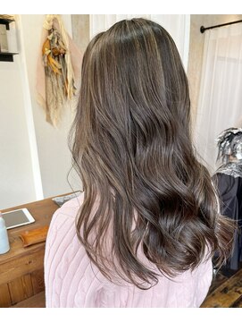 ファンド 千葉(fand) ハイライト/グレージュカラー/デザインカラー/シルキーベージュ