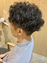 ソウスシア(SOURCE cia)&nbsp;刈り上げツイストスパイラルパーママッシュ【佐藤和弥】