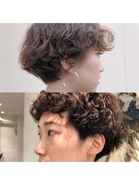 キジ(KIJI) ショートランダムパーマ