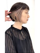 ボブ×シルキーベージュ