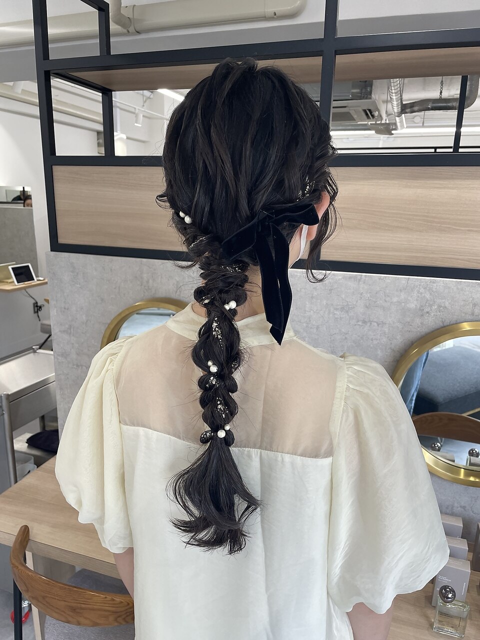 双子ヘアセット：L185197815｜シー(thee)のヘアスタイル