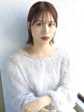 バース(BIRTH) 天神【BIRTH】マチルダボブ×ピンクベージュ×外ハネボブ　9