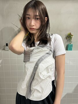 ロエム(Loem) フェイスレイヤー前髪あり小顔ストレート20代30代