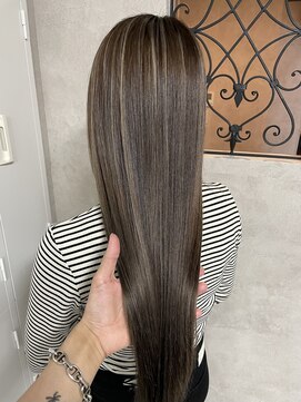 ルノン シェリー(LUNON cheliy) コントラストハイライトカラー