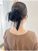 お呼ばれヘアセット