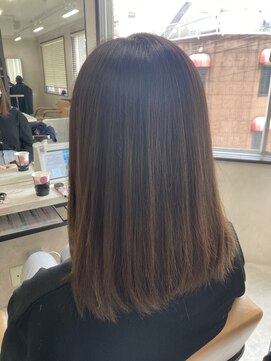 アジールヘア 東上野店(agir hair) 20代30代40代ショコラアッシュ透明感美肌【上野】