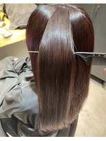 ラウムトウキョウ(RAUM TOKYO)&nbsp;艶髪　暗めラベンダー　ボルドー　パープルグレー