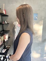 センスオブワンダー(SENSE OF WONDER)&nbsp;グレージュカラー（ブリーチ）