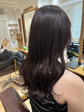 アマレット(Amaretto) 【チョコレートブラウン×ゆる巻きロング】