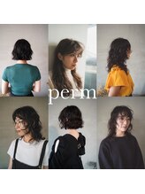 どこか抜け感のある柔らかいパーマが得意です　