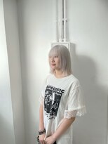 ミュー(Mu)&nbsp;ケアブリーチでダメージ最小限！ホワイト系カラー