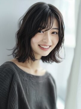 アルトリスト(Altruist Aging×HAIR&SPA) ★暗めカラーグランマッシュフェイスフレーミングデザインカラー