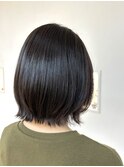 20代30代大人可愛い★小顔ボブ丸み外ハネショートミニボブカット