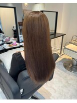 オルメント 天満 南森町(ORL'MENT)&nbsp;20代30代40代ストレートアッシュページュ髪質改善カラー