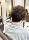 【１０月】ショートボブゆるふわパーマ♪