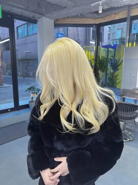 ベル(BEL) 抜きっぱなしブリーチ/ブロンドヘア/ケアブリーチ