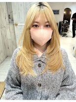 レイラバイアフロート 吉祥寺(Lila by afloat)&nbsp;レイヤーカット/顔まわりカット/おくれ毛カット/ワンカール