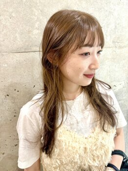 エト 梅田(eto)の写真/小顔を創る前髪や顔周りのレイヤーカットはお任せ下さい◎長さをキープしたまま傷んだ髪もカットで綺麗に＊