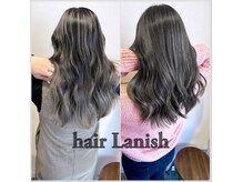 ヘアーラニッシュ 三郷中央店(hair Lanish)の雰囲気（洗練された白髪ぼかしハイライトの技術を体感して下さい）
