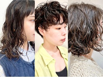 ヴォロンテ(volonte)の写真/《柔らか質感の無造作パーマ》パーマに自信あり！！乾かすだけの簡単スタイリングでオシャレに決まる！