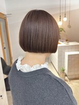 ミーナ バイ アーバン(Meena by urban.)&nbsp;【Meenaハザマ】マロンブラウン×ミニボブ