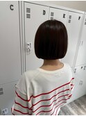 内巻きボブ