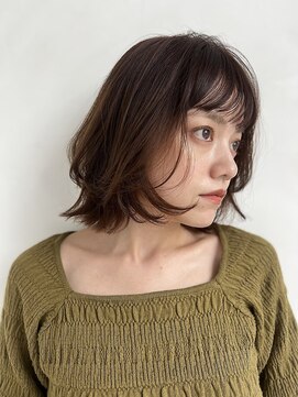 ザック ヴィ(ZACC  vie) 顔まわりカット / くびれボブ