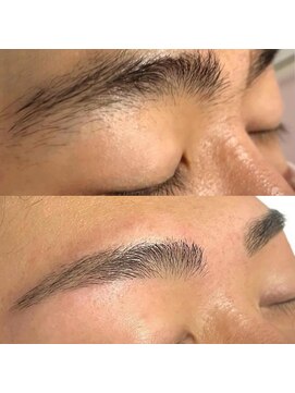 ヌードルバイコア(noodle by CoRe.gn) メンズ眉スタイリン　眉毛パーマ　アイブロウ