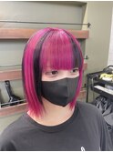 デザインカラーハイトーン艶髪