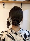【人気！】カチモリヘア 浴衣ヘア　結婚式 お呼ばれ まとめ髪