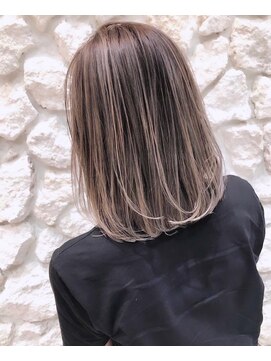 ヘアサロン エフ 渋谷(F) #バレイヤージュ#ハイライト#白髪ぼかし