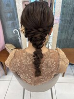 ヘアメイク マリア 福岡天神西通り(hair make MARIA) 編みおろしヘア