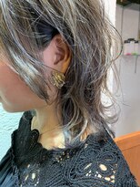 ヘアサロン アティリー(Hair Salon Attirer)&nbsp;西梅田/ボブ/グレーベージュ/白髪ぼかし/ハイライト/ベージュ