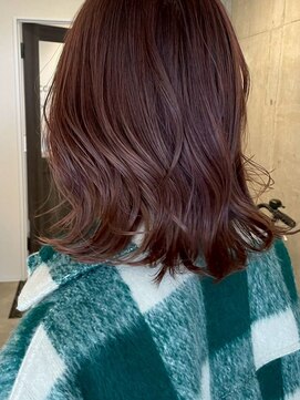 ロッカヘアエジェ(ROCCA hair eje.) ピンクアッシュミディアム