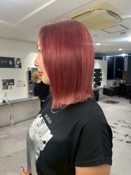 キング 心斎橋店(K!ng) 縮毛矯正髪質改善レイヤーカットトリートメント心斎橋美容室