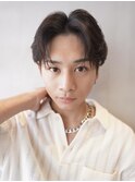 スキンフェードスパイキーショートパーマ短髪刈り上げ