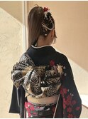 まだ間に合う卒業式袴セット着付け