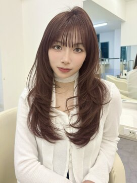 アイトーキョーエス 渋谷(AI TOKYO S) レイヤーカット/渋谷/透明感カラー/ブリーチなし/髪質改善