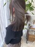ハイクリアカラー×前髪カット ¥9000