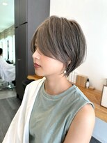 ビューエヒメ(VIEW EHIME)&nbsp;20代30代40代小顔くすみベージュマッシュショート