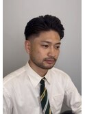 ビザカジ爽やかテーパーフェード