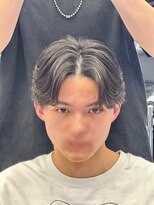 メンズヘアセンス 渋谷(MEN'S HAIR SENSE)&nbsp;ニュアンスパーマ/センターパート/メンズ/眉毛/フェザーパーマ