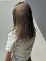 ロックス バイ マグ 松本(rocks BY MAG)&nbsp;20代30代ブリーチカラー×ミルクティーベージュ×外ハネ