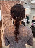 ハンサムショートレイヤーカットミルクティーベージュハイトーン