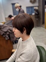 ロルド シェリ(Rold Cheri) 【山本智文】ナチュラルなマッシュショートベージュ