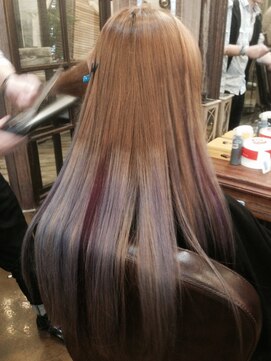 フェリシータ 緑地公園店(felicita) 艶髪メルティショコラ→アッシュクレージュグラデーション