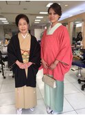 訪問着　着付＆ヘアセット